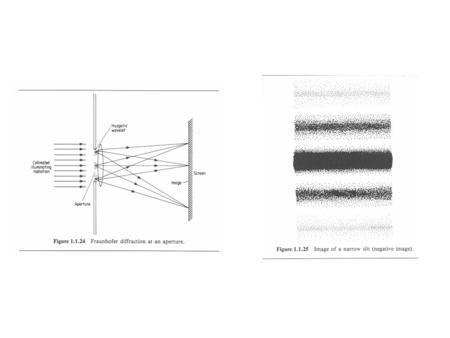 Small f/number, “fast” system, little depth of focus, tight tolerances on placement of components Large f/number, “slow” system, easier tolerances,