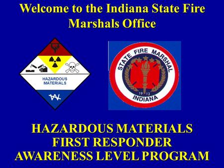 Welcome to the Indiana State Fire Marshals Office