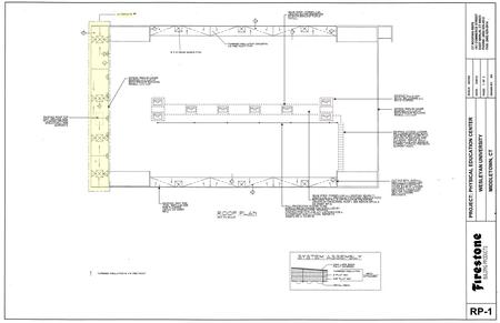 EXISTING ROOF TOP UNIT. PROVIDE NEW FLASHING AROUND STRUCTURAL PIPE SUPPORTS. 4 2 EXISTING ACCESS LADDER. RE-ADHERE EXISTING BOOT AND SEAM SEAL OVER FLAT.