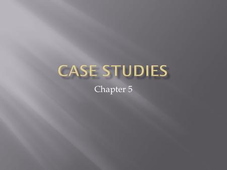 Chapter 5.  1955 – United Airlines Flight 629 - Denver to Seattle  Plane exploded – severe damage (full fuel tanks)  No survivors (44 dead), ID difficult.