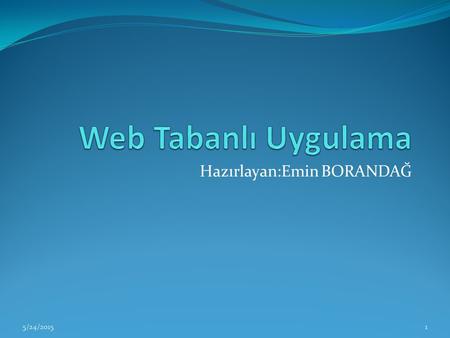 Hazırlayan:Emin BORANDAĞ 5/24/20151. XML XML stands for eXtensible Markup Language. XML is designed to transport and store data. Tove Jani Reminder Don't.