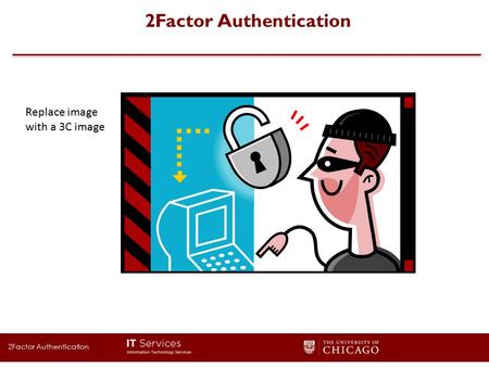 2Factor Authentication Replace image with a 3C image.