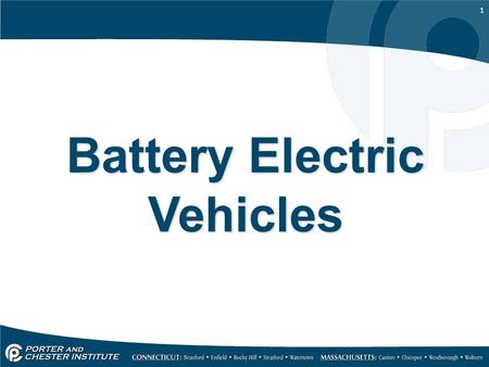 Battery Electric Vehicles