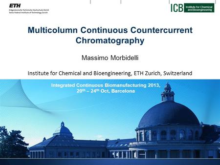 Multicolumn Continuous Countercurrent Chromatography