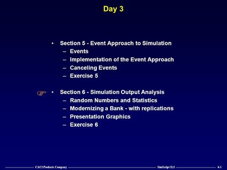 F Day 3 Section 5 - Event Approach to Simulation Events