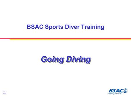 BSAC Sports Diver Training