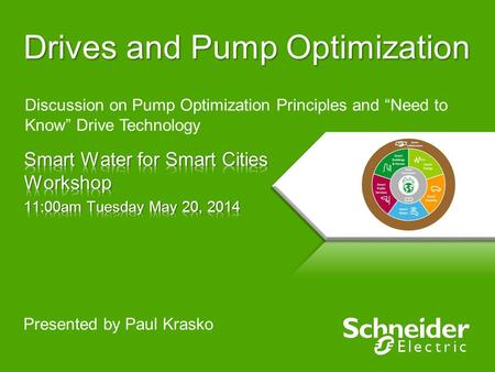 Drives and Pump Optimization