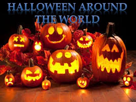 Halloween around the world