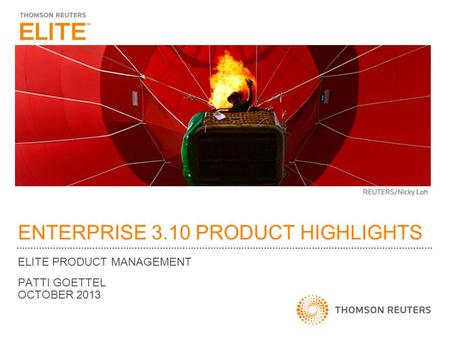 ENTERPRISE 3.10 PRODUCT HIGHLIGHTS