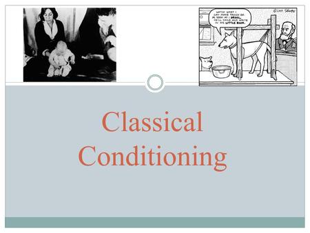 Classical Conditioning