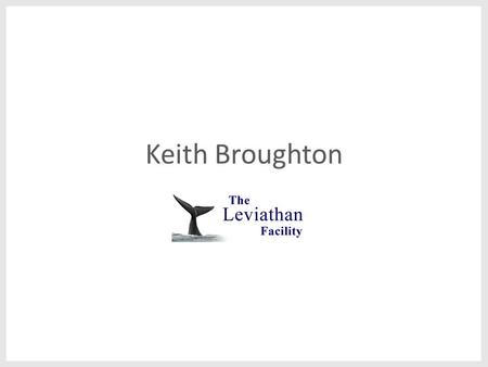 Keith Broughton. Risk Analysis for Subsea Equipment An in-depth look into the types of equipment operating from vessels, especially in support of the.