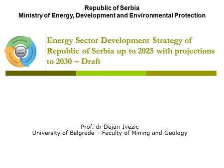 Ministry of Energy, Development and Environmental Protection