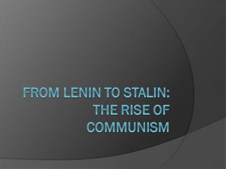 Karl Marx  “All that is solid melts into air”  “From each according to his ability; to each according to his need”  “Workers of the world unite!” 