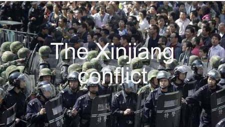 The Xinjiang conflict. The Xinjiang conflict is an ongoing separatist struggle in the People's Republic of China (PRC) far-west province of Xinjiang.