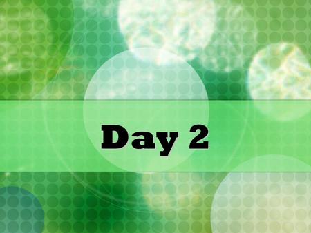 Day 2. Monetary Policy In order to stabilize the economy, the Bank of Canada must change interest rates, alter the money supply or both. There are two.