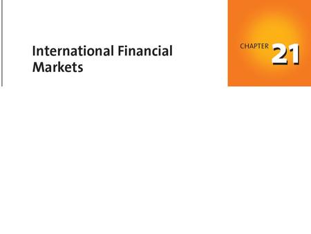 When you have completed your study of this chapter, you will be able to C H A P T E R C H E C K L I S T Describe a countries balance of payments accounts.