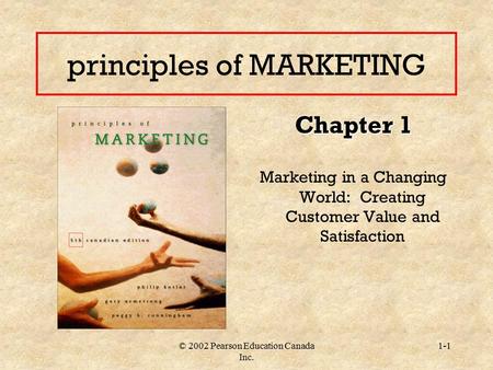 principles of MARKETING