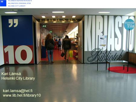 Kari Lämsä Helsinki City Library