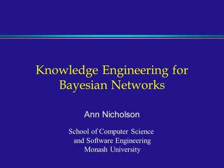 Knowledge Engineering for Bayesian Networks