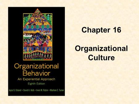 Organizational Culture