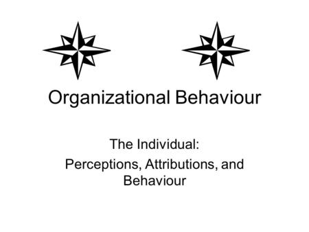 Organizational Behaviour