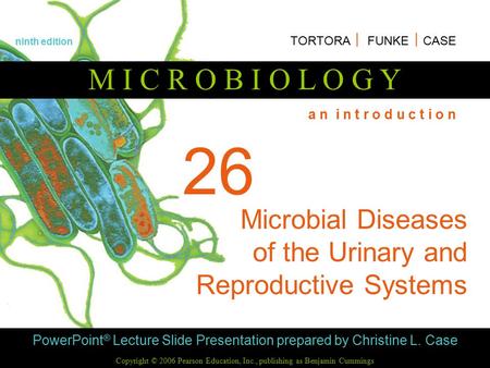 Microbial Diseases of the Urinary and Reproductive Systems