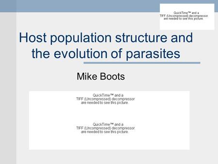 Host population structure and the evolution of parasites