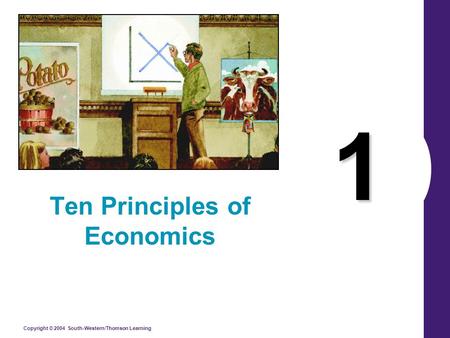 Ten Principles of Economics