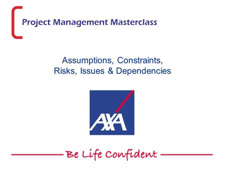 Project Management Masterclass