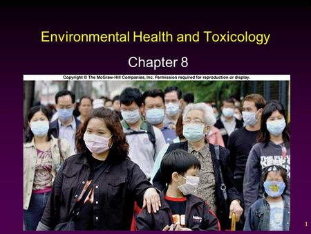 Environmental Health and Toxicology