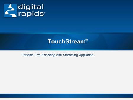 Portable Live Encoding and Streaming Appliance