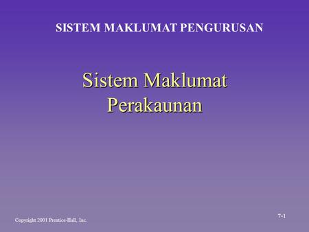 Sistem Maklumat Perakaunan