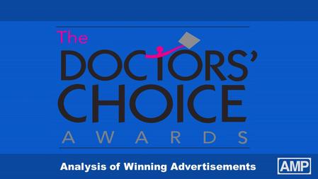 Analysis of Winning Advertisements. Agenda Recap Past Studies Review Objectives Review Criteria Evaluate New Rx Performance for Winners Next Steps.