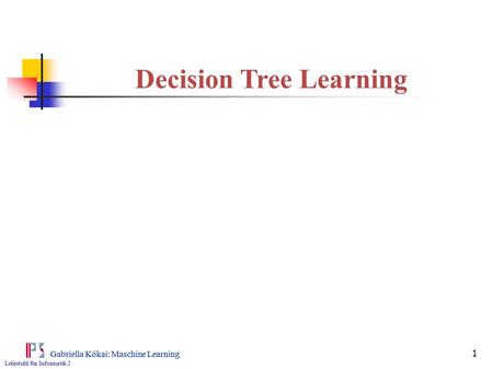 Decision Tree Learning