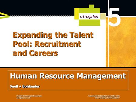 Expanding the Talent Pool: Recruitment and Careers