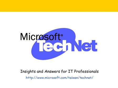 Insights and Answers for IT Professionals