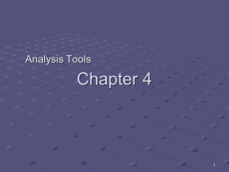 1 Chapter 4 Analysis Tools. 2 Which is faster – selection sort or insertion sort? Potential method for evaluation: Implement each as a method and then.