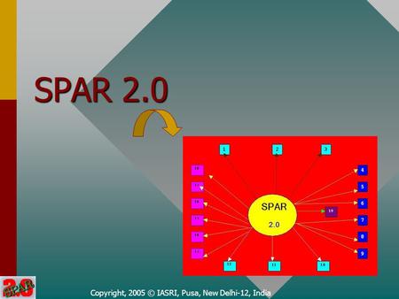 Copyright, 2005 © IASRI, Pusa, New Delhi-12, India SPAR 2.0.