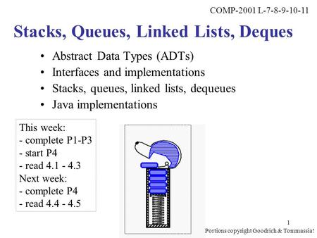 Stacks, Queues, Linked Lists, Deques