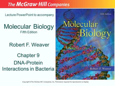 Molecular Biology Fifth Edition