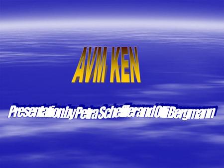 AVM CARDs (Hardware) AVM Ken Packet AVM Ken Packet Server Installation Server Installation Client Installation Client Installation Main Settings Localhost.