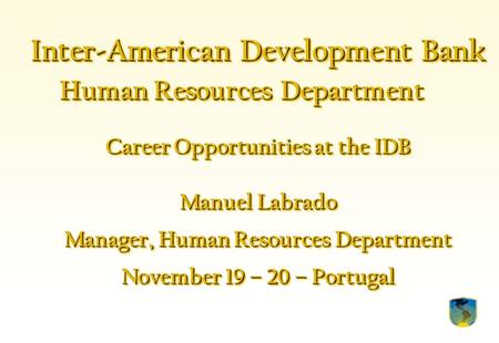 Inter-American Development Bank