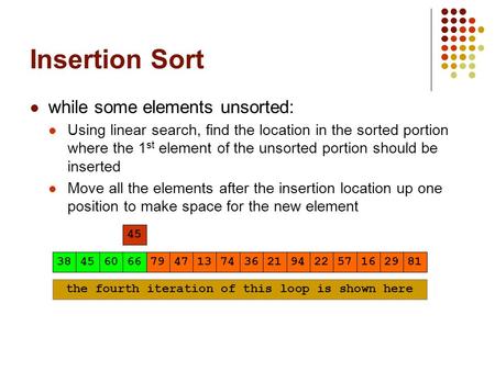 the fourth iteration of this loop is shown here