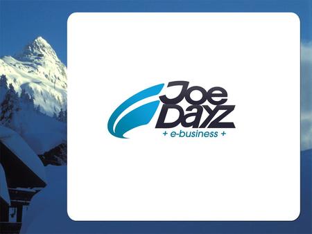 Innovative company JOEDAYZ brings complete software solutions and TI consultancy services. We offer many types of web-based software solutions and open.