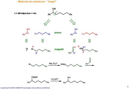 Inspired by ORGANIC CHEMISTRY, by Clayden, Greevs, Warren and Wothers 1.