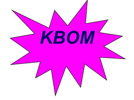 KBOM Aim Develop a series of Success Factors for infrastructure security Demonstrate the Success Factors in a Physical security analogy Extend the analogy.