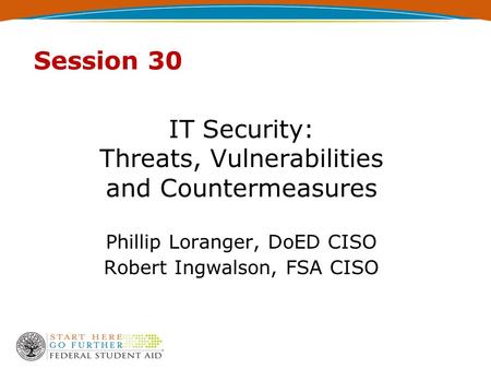 IT Security: Threats, Vulnerabilities and Countermeasures