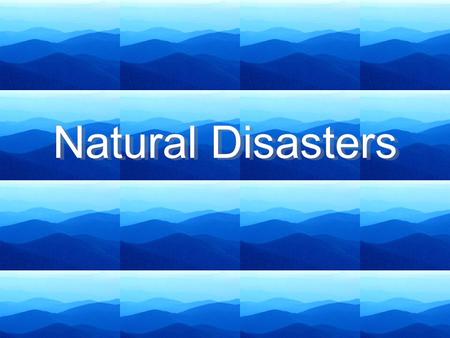 Natural Disasters. Earthquake Action: *Locate a building that would be a hazard in a time of an earthquake. *Find three reasons why this building would.