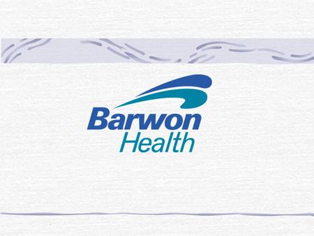 Electronic health messaging- The Geelong experience Dr Jeff Urquhart - GP Liaison Officer Barwon Health - ITIM program manager Geelong Division of General.