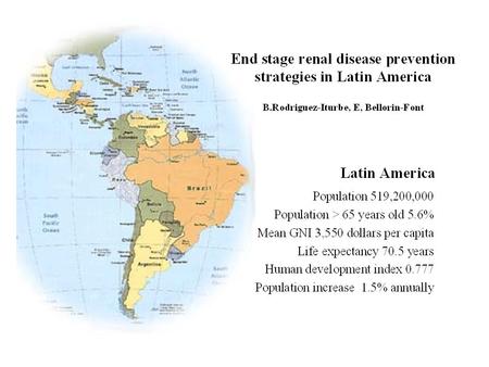 Population: 519,200,000 GNI: 3550 dollars per capita Life expectancy: 70.5 years Human development index; 0.777 Increase population; 1.5% annually Population.